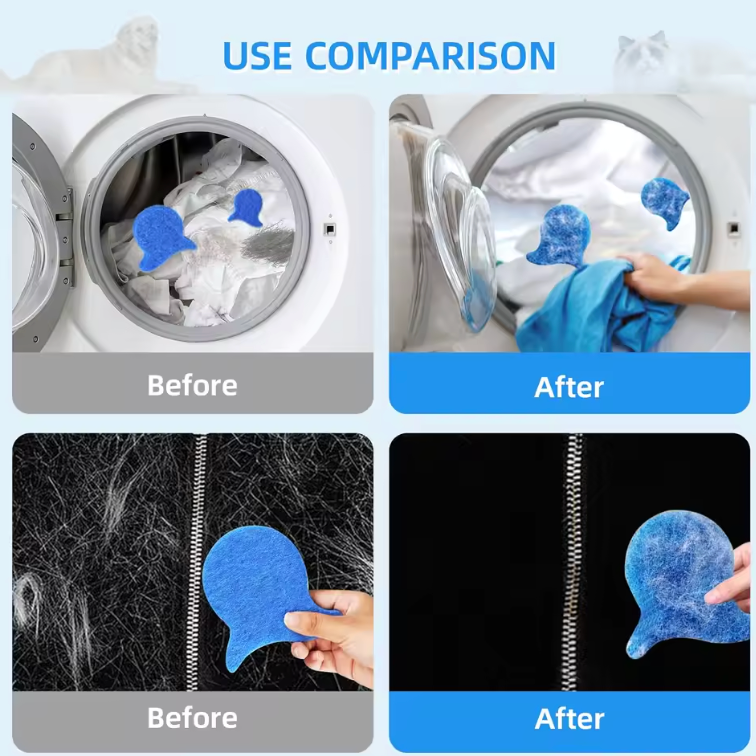 Veylura Laundry Pet Hair Removal Sponge