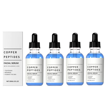 Copper Titanium Essence Hyaluronic Acid Serum For Sensitive Dry Moisturizing Brightening Soothing Face Skin Care Essence